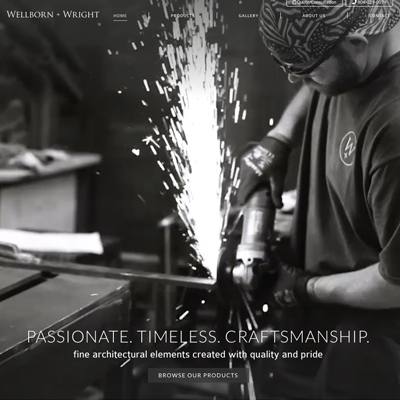 Wellborn + Wright website